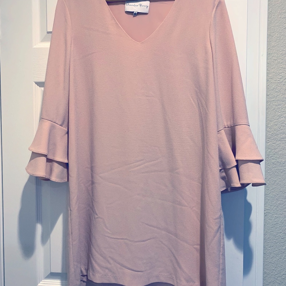 Charles Henry Pink Dress